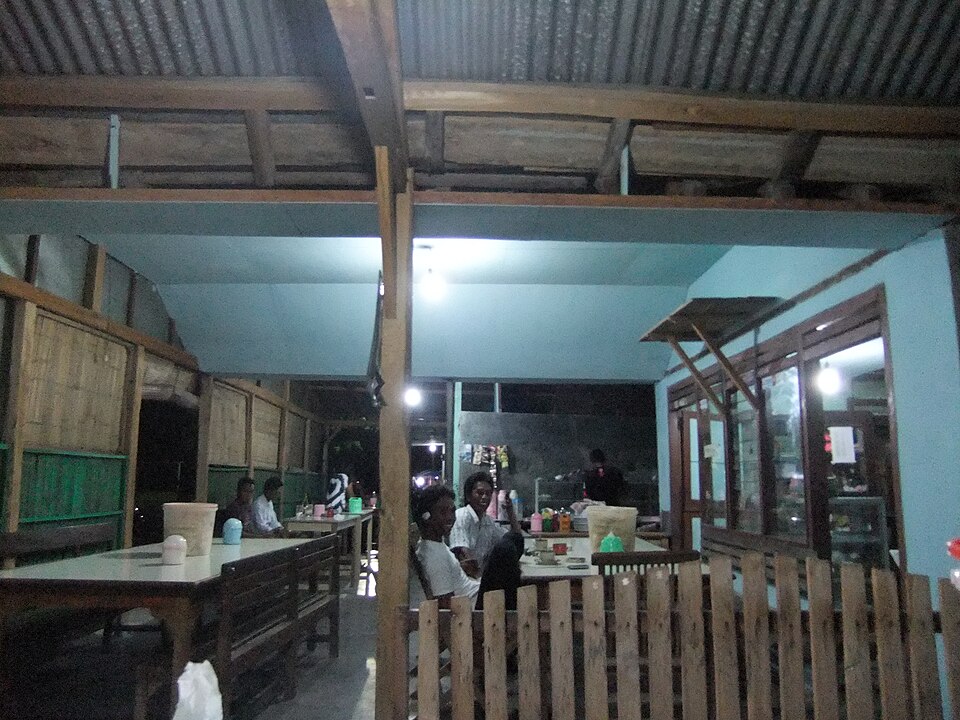 Suasana rumah makan Gudeg Ploso