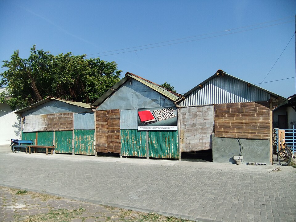 Interior rumah makan Gudeg Ploso
